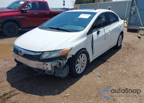 2012 Honda Civic Ex-L from USA, damaged, VIN 2HGFB2F94CH542287